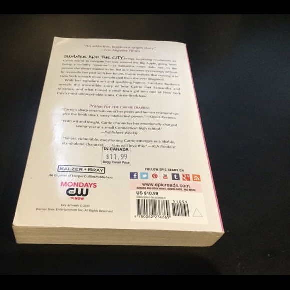 The Carrie Diaries BOOK 🎈2 for $15 🎈 - Picture 2 of 5